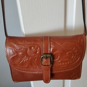 Patricia Nash Leather Crossbody Purse